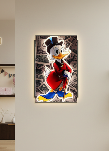Scrooge Mcduck LED frame