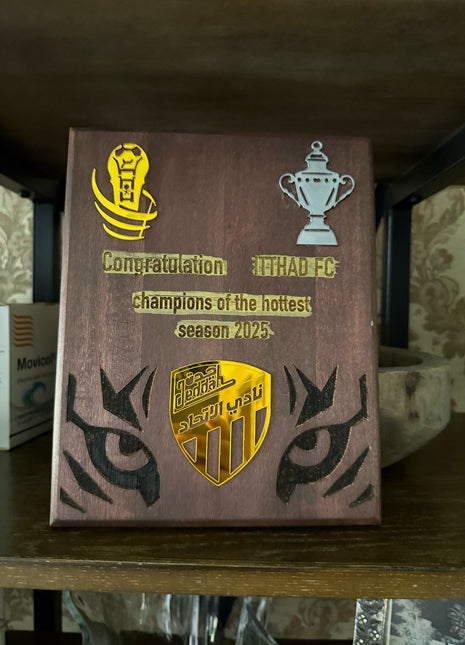 ITTIHAD Champion 2025 gift trophy