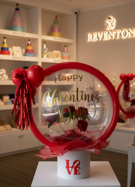 Love You Bubble Balloon Bouquet