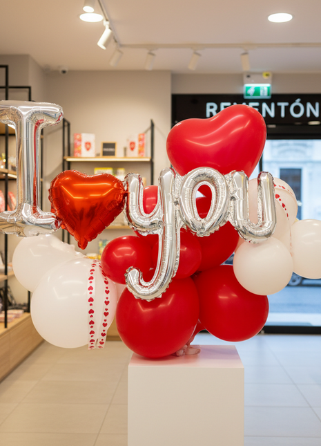Love You Letter Balloon Stand