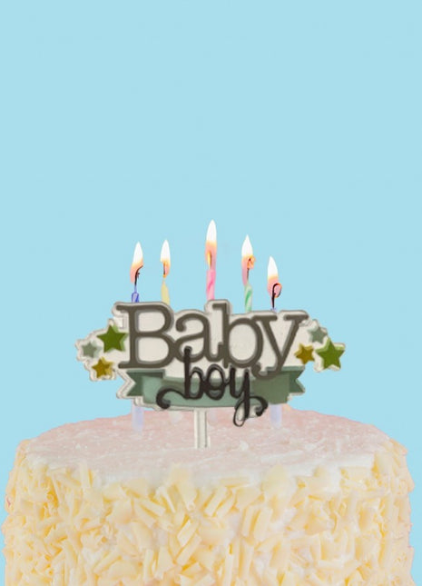 Baby Boy Cake Topper - Reventon