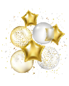 Birthday Balloons bouquets