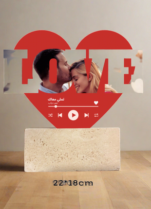 Valentine Acrylic customized gift