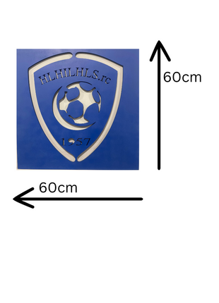 Saudi club's wood frames