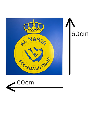 Saudi club's wood frames