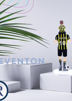 Acrylic Club Stand With Customized Names - Reventon