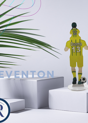 Acrylic Club Stand With Customized Names - Reventon
