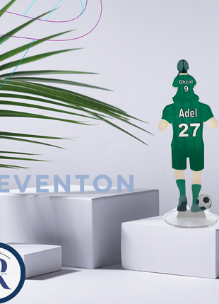 Acrylic Club Stand With Customized Names - Reventon