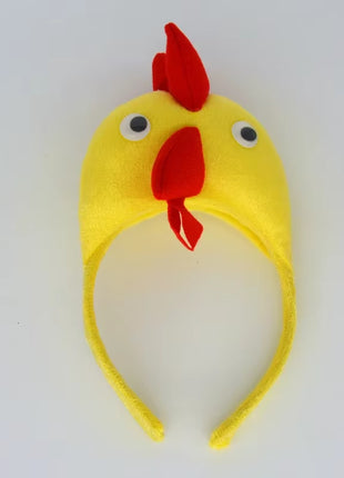 Child Kids Adult Chicken Chick Headband Tail Tie Animal Cosplay Props Birthday Gift Party Costume Carnival Halloween Christmas