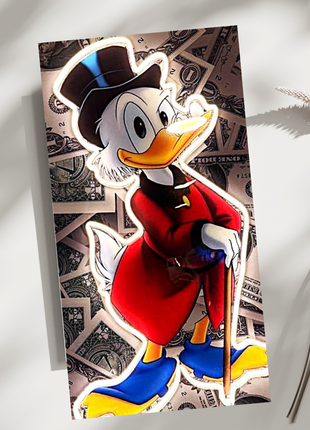 Scrooge Mcduck LED frame