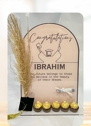 Graduation Chocolate stand