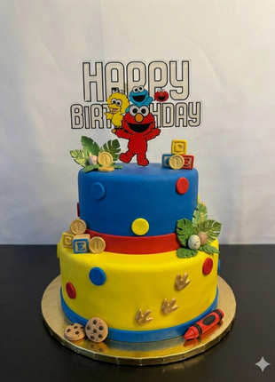 Elmo cake topper