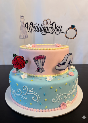 Wedding cake topper
