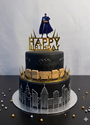 Batman cake topper