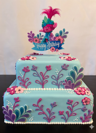 Troll cake topper