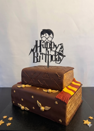 Harry Potter cake topper