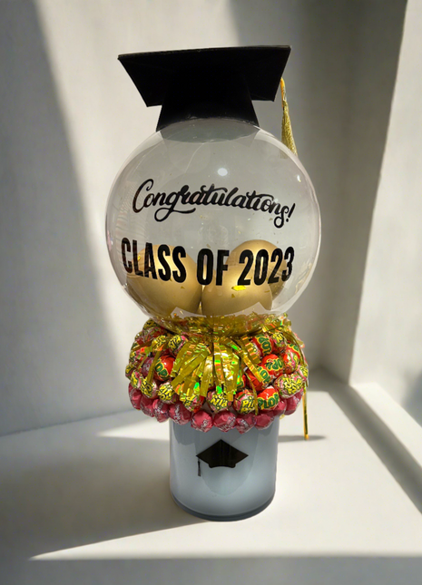 Graduation Candy Vase