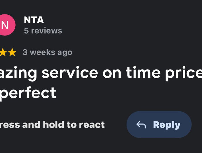 Real Customer feedback