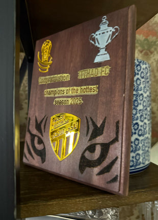 ITTIHAD Champion 2025 gift trophy