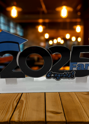 acrylic customized graduation office stand