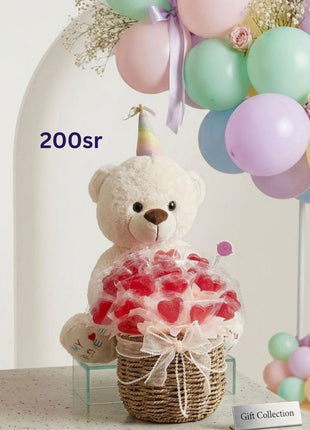 Bear Lollypop Bouquet