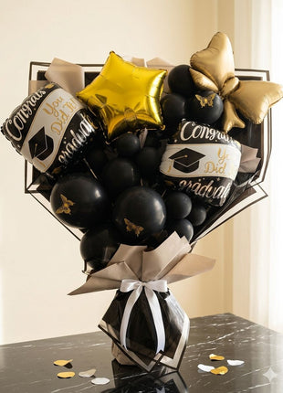 The Ultimate "You Did It!" Statement: Mega Graduation Balloon Bouquet