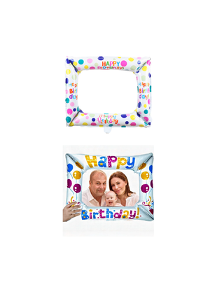 Selfie Frame Foil Balloon