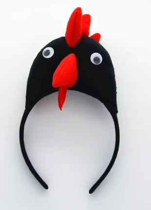 Child Kids Adult Chicken Chick Headband Tail Tie Animal Cosplay Props Birthday Gift Party Costume Carnival Halloween Christmas