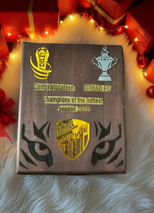 ITTIHAD Champion 2025 gift trophy