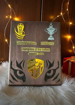 ITTIHAD Champion 2025 gift trophy