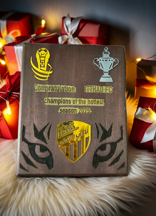 ITTIHAD Champion 2025 gift trophy