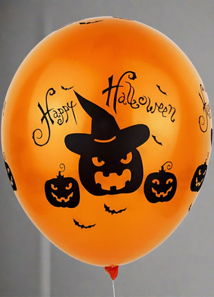 Halloween banner, foil and latex balloon collection 2