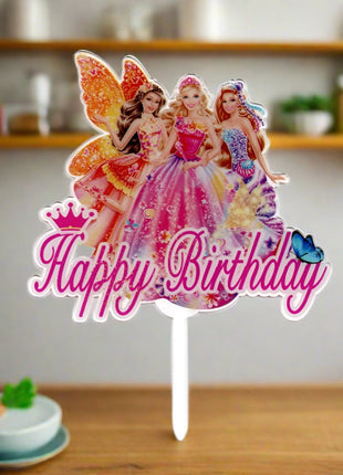 Barbie Butterfly Cake Topper - Reventon