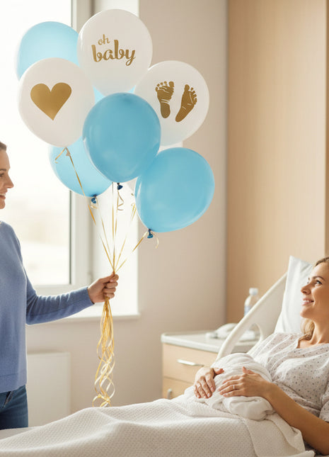 Baby Boy Latex Balloons - Reventon