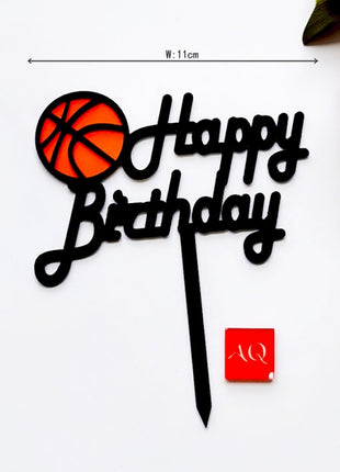 Basketballl Cake Topper - Reventon