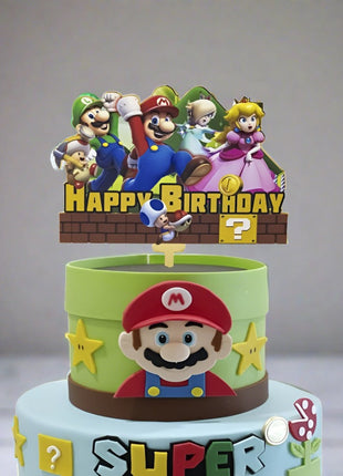 Mario cake topper 2