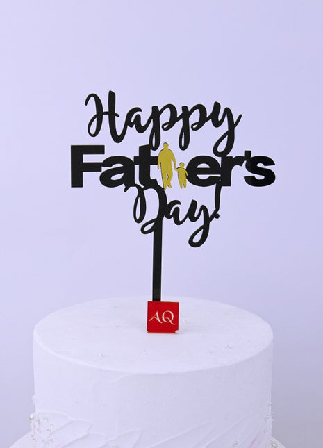 Fathers day cake topper
