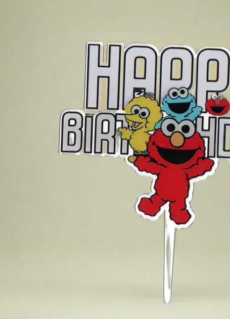 Elmo cake topper
