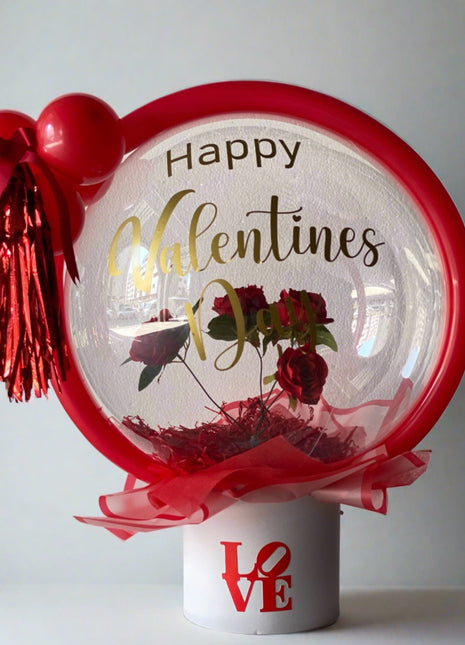 Love You Bubble Balloon Bouquet