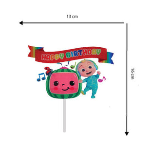 Cocomelon cake topper 2