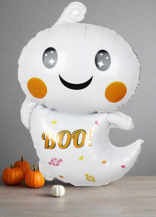 Halloween banner and foil and latex balloon collection