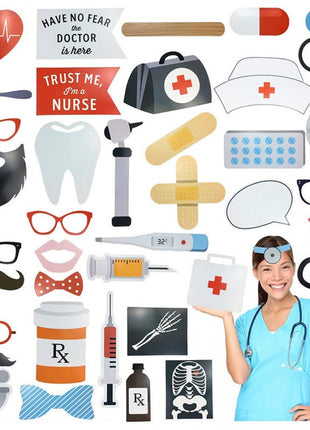 Doctors paper props