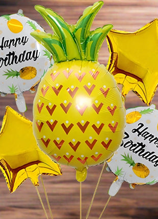 Pineapple foil balloon collection