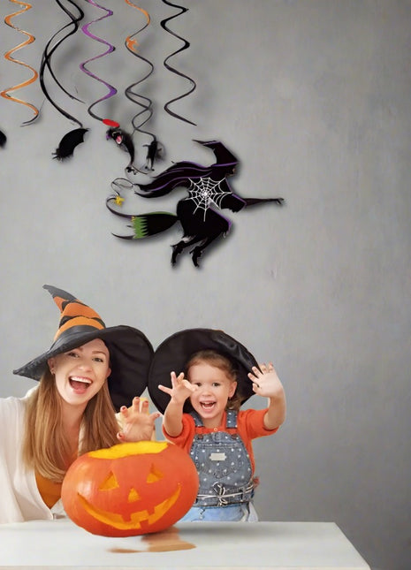 Halloween swirls 8pcs