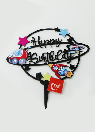Space cake decorations 4