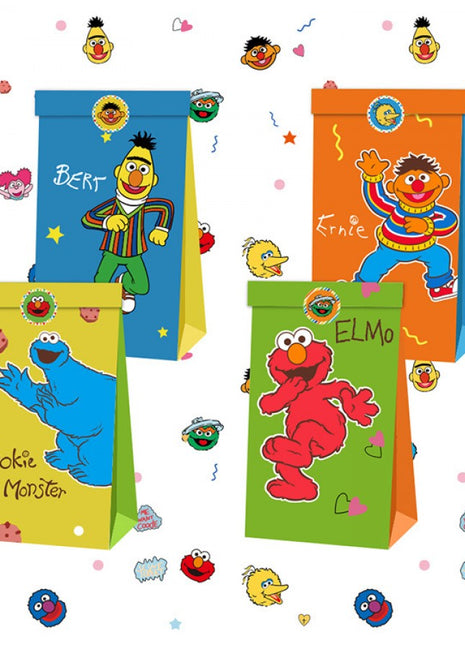 اكياس افتح يا سمسم Sesame  Street party bags