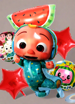 Cocomelon foil balloon collection