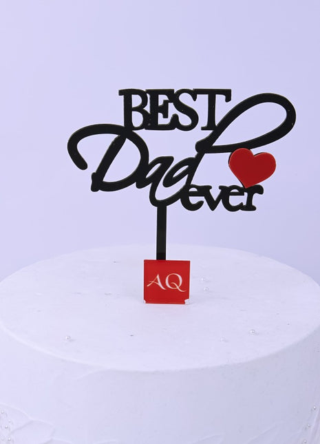 Father's Day cake topper