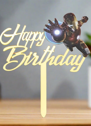 Iron Man Cake Topper