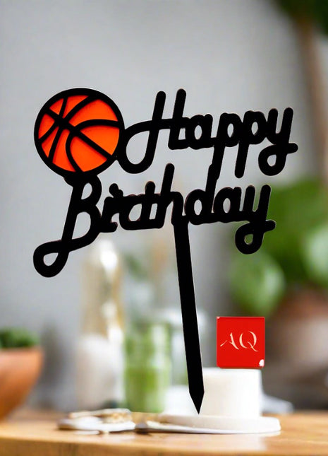 Basketballl Cake Topper - Reventon